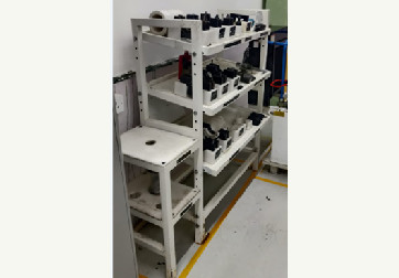 Component parking fabricated stand